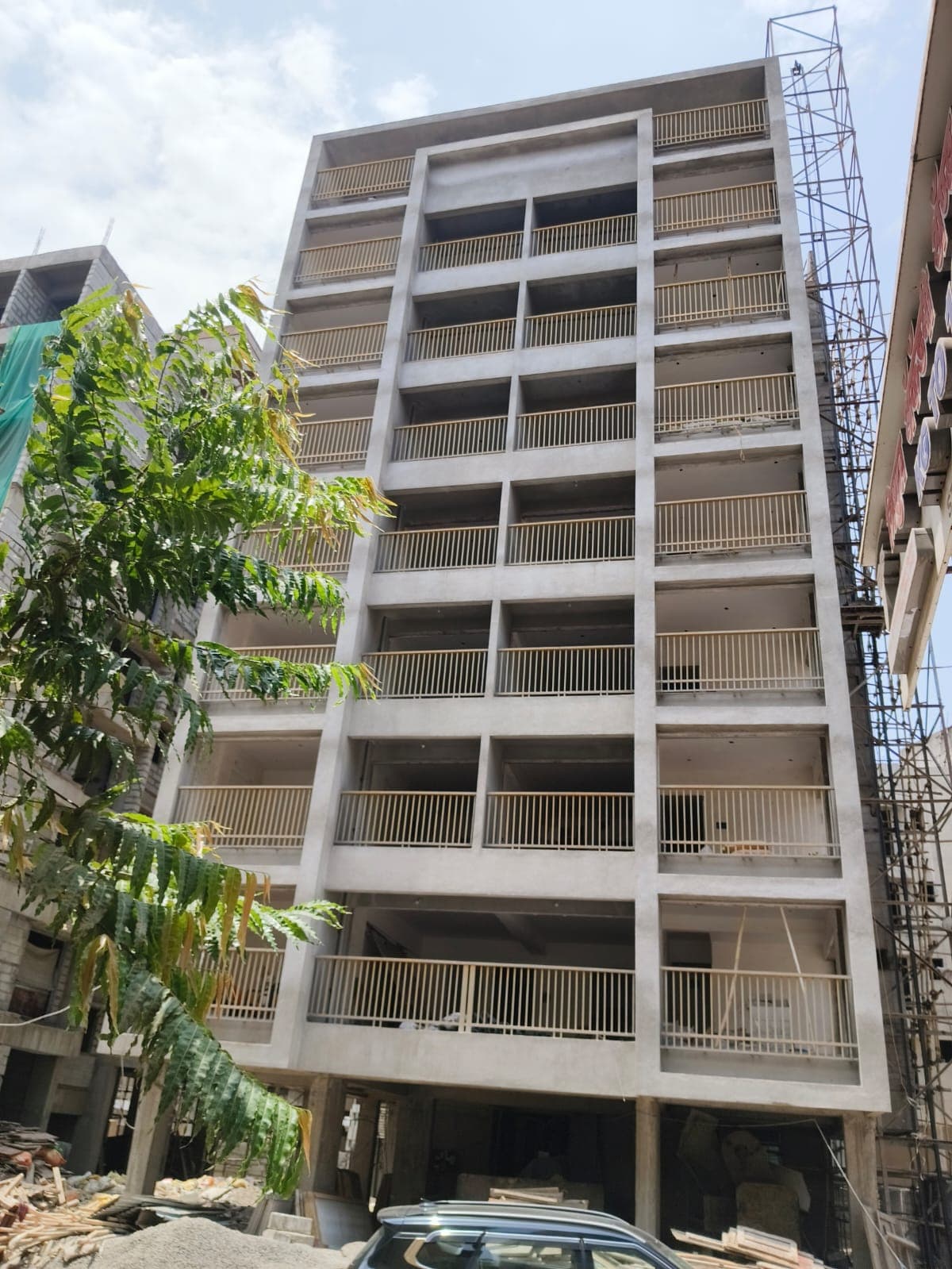 GANESHA GREENS Current Construction Status